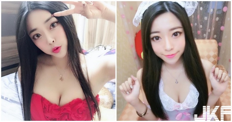【BTC365币投】火辣女僕「美乳辣翻」！紅色馬甲衣挑逗到不行！