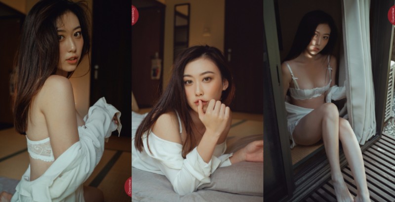 【BTC365币投】妖精般的美女！白色蕾絲下的「超惹火身材」與「勾魂電眼」的致命吸引力！