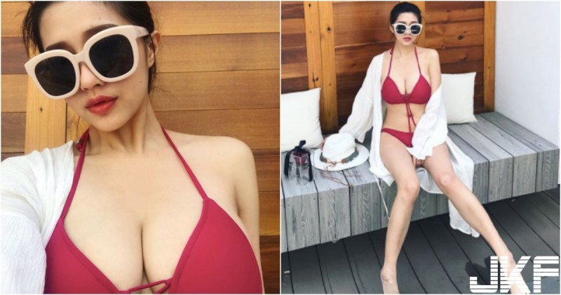 【BTC365币投】台灣妹子94優質！「渾圓美乳」在比基尼下更白皙！「性感身材」看了受不了！