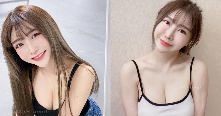 【BTC365币投】甜美笑容迷倒網友！正妹芳療師「艾薇兒」細肩背心大秀美胸、鎖骨線條