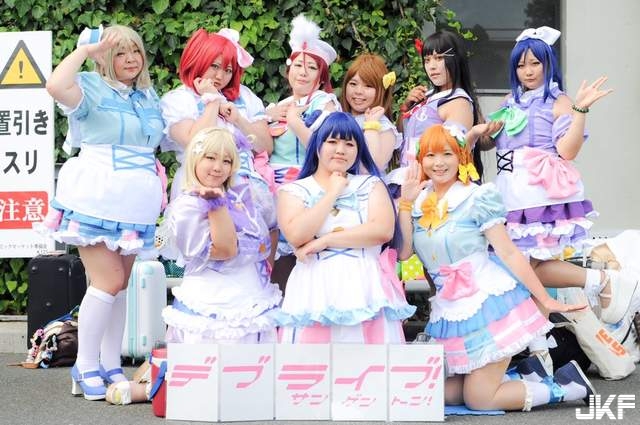 【BTC365币投】另類COSPLAY團體《肥胖版LoveLive再臨》有自信的胖子也會很耀眼……