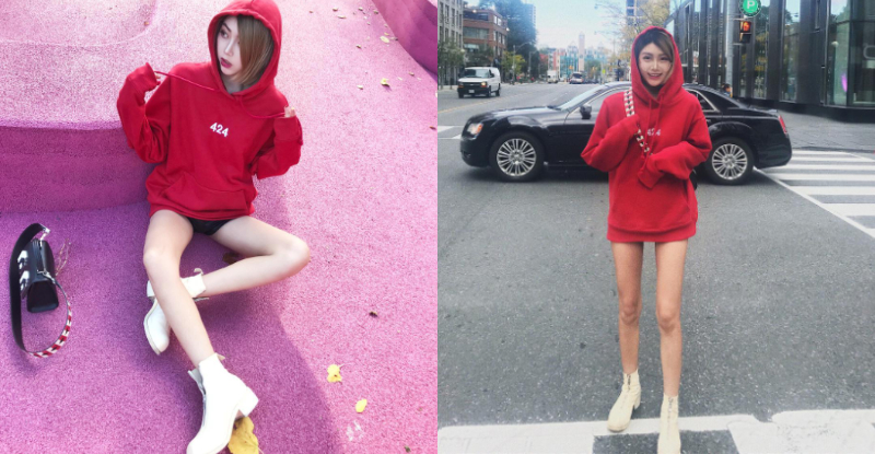 【BTC365币投】大眼美女十萬伏特電力超強　一雙「究極美腿」又細又長好性感！