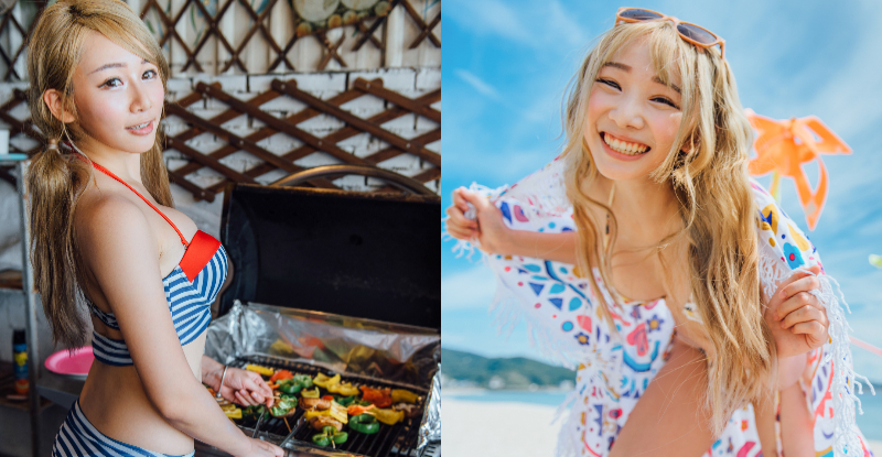 【BTC365币投】專屬閨密夏日「私密狂歡派對」！「機機 Shacy」爆乳BBQ性感大秀比基尼！