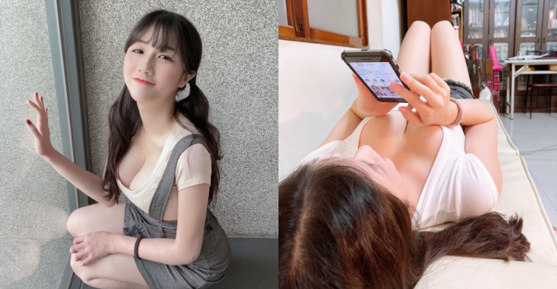 【BTC365币投】「兇甜正妹」一躺下就乳壓美體，「厚重奶量」從海溝上狂溢