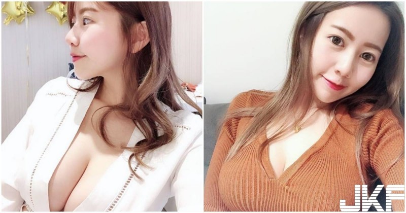 【BTC365币投】正妹「深溝大長輩」呼之欲出！「美乳事業線」穿這樣太犯規了！