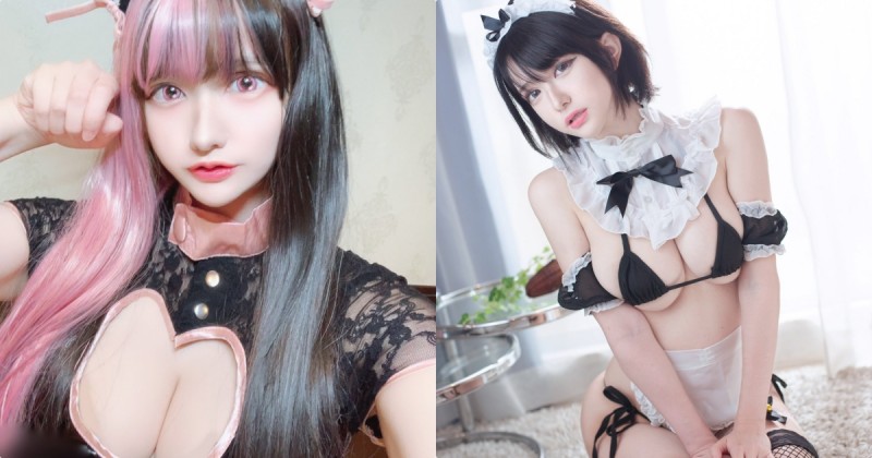 【BTC365币投】兇兇甜心妹「女僕日PO出誘惑辣照」，穿爆乳裝幫你做家務！