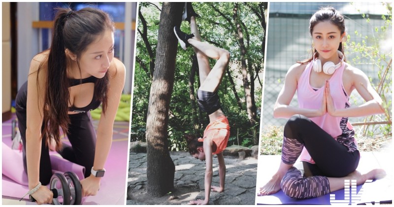 【BTC365币投】火辣運動正妹！爆好身材「美乳要掉出來」，倒立時「逆天美腿」讓人著迷啊！