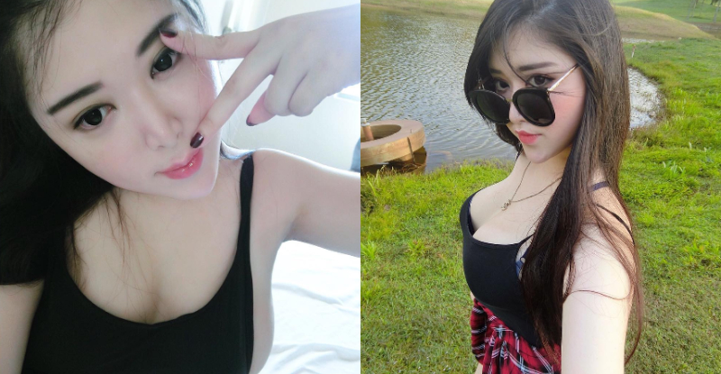 【BTC365币投】側乳最高！巨乳正妹漫延溢出　細肩帶背心也擋不住的「超級乳量」！