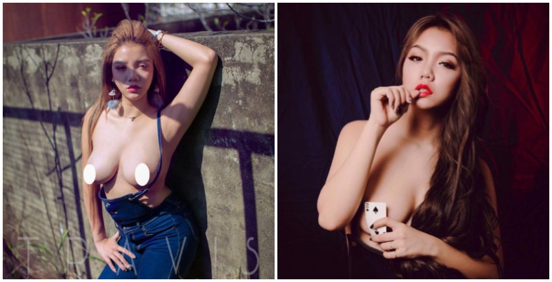 【BTC365币投】「巨乳正妹」最強時尚露出！野性眼神與胸爆身材完美結合，原來時尚可以這麼辣！
