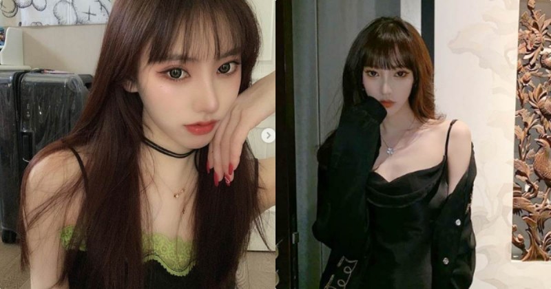 【BTC365币投】辣妹老闆娘小傅「黑色低胸裝」好吸睛，小露乳溝就充滿深深誘惑！