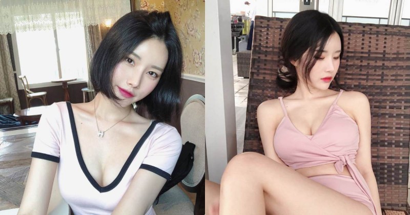【BTC365币投】短髮酷妹「超兇S曲線爆極品」，穿泳裝曬出「飽滿胸型」！