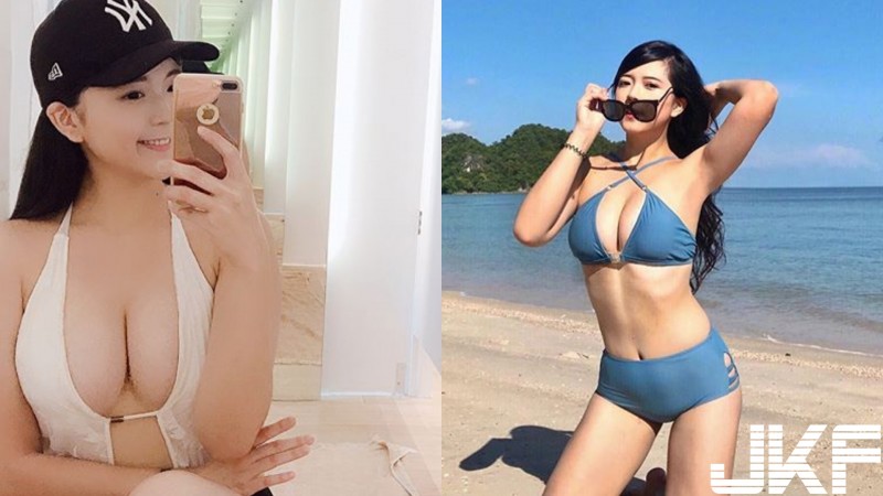 【BTC365币投】女大生的身材真的猛！比基尼一套接一套，「胸前大開」尺度真的會讓學長受不了啊！