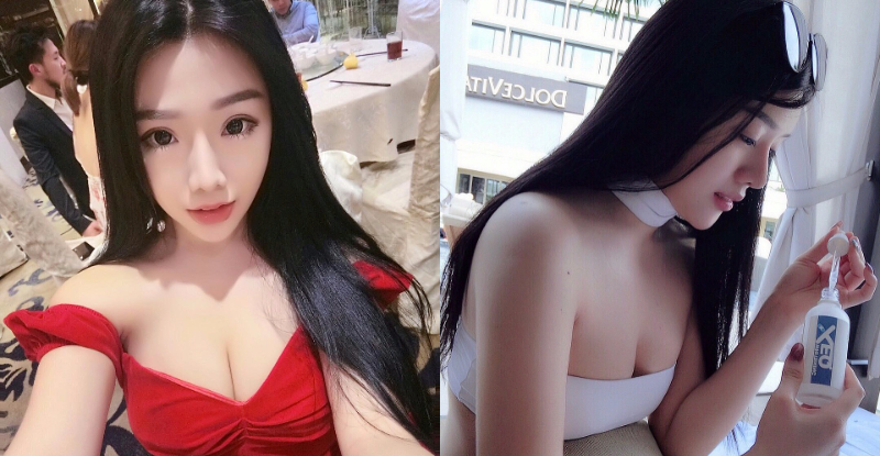 【BTC365币投】「巨乳大馬妹」整天炫奶！中路大開露出白嫩美乳　深溝好長一條啊…