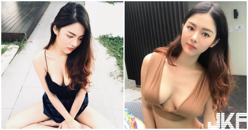 【BTC365币投】正妹「超大八字奶」外露！低胸視角超邪惡，完全誘人犯罪！