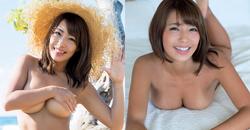 【BTC365币投】偷偷給你看「白的地方」！日本第一「焦糖美人」手捧巨乳露出圓潤奶球！