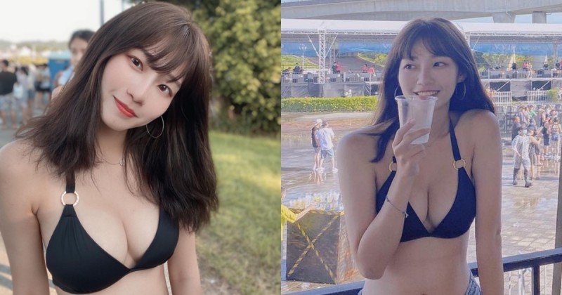 【BTC365币投】人瘦又奶大！「清秀正妹」身形纖細卻很兇，表特熱議：嫁給我好嗎