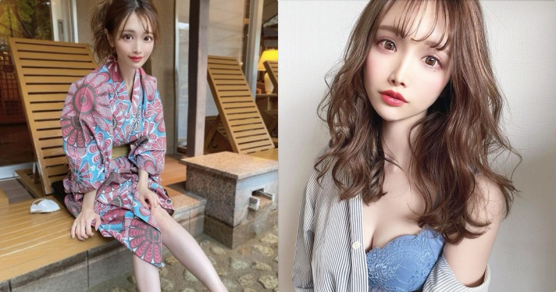 【BTC365币投】150小隻馬櫻花妹「藍色內衣太辣」，「性感香肩」露出魅力激增！