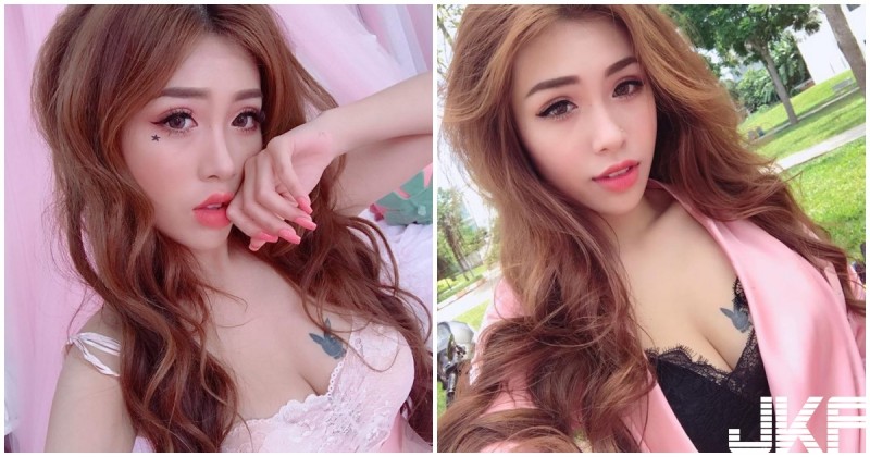 【BTC365币投】豐唇尤物「吃餅乾畫面超誘人」，「爆奶超兇豪乳」讓人想變成胸口的刺青！