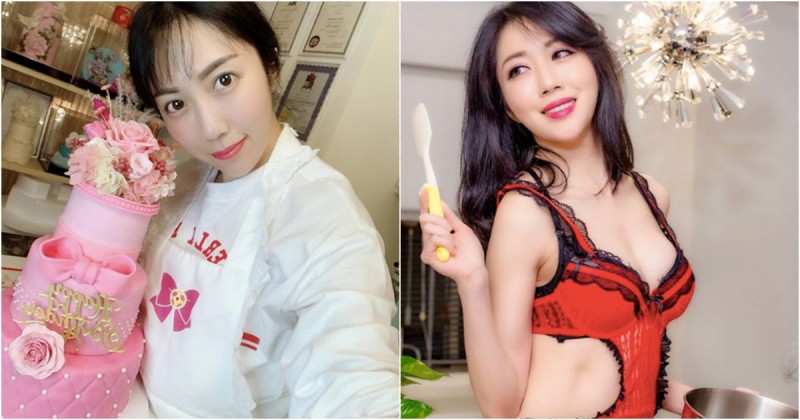 【BTC365币投】才貌雙全好優秀～正妹烘焙師「珍琳」捏蛋糕也不忘要性感 看就知道很可口