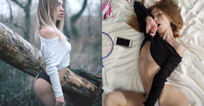 【BTC365币投】衣服撩高高…暗示意味超濃！性感妹飢渴樣讓人凍抹條　快提槍上陣幫一把