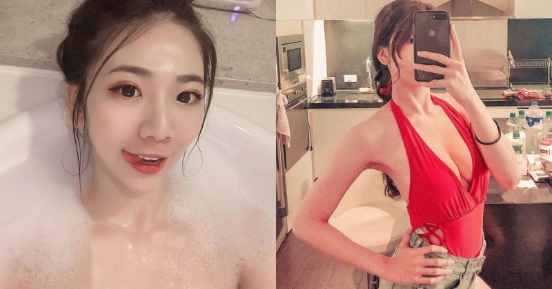 【BTC365币投】無處不辣！E奶正妹「Jasmine茉莉」在家也要深V爆乳，辣到國外超犯規～