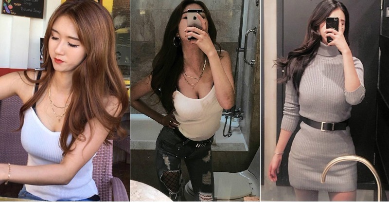 【BTC365币投】毛衣超繃！「性感奶妹」暗藏一對人間凶器，「中間深溝」讓人雙眼不自覺對焦